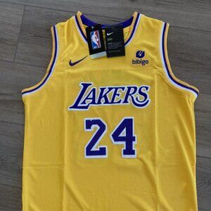 Jersey Kobe bryant #24. Youth  Yellow LA LAKERS